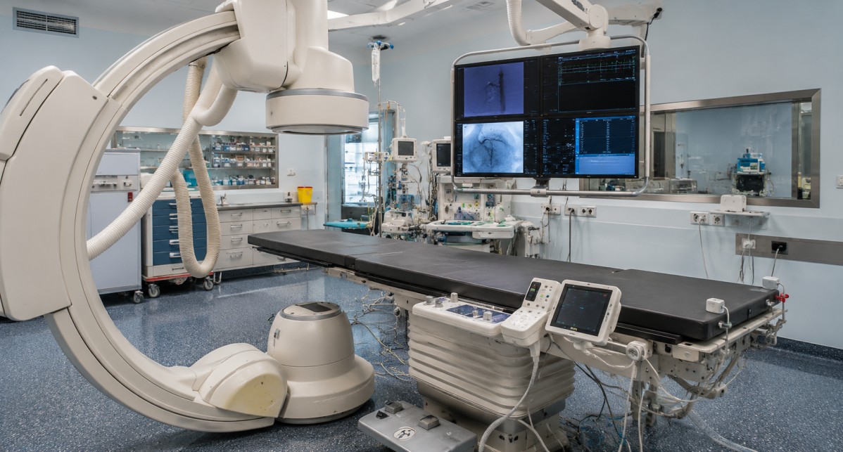 Refurbished cath lab for sale